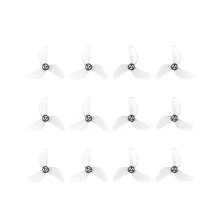 12Stück 1207 3-Blatt Propeller 1.0mm Achse für Air65 II Tiny FPV Drohne B