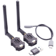 R24-F Radio Telemetria LoRa per Droni 2.4GHz 15KM Supporta Ardupilot/PX4 Controllore di Volo per Stazioni di Terra PC/per Android