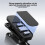 Magnetic Backpack Clip Mount for  Osmo  Camera 360 Wearable Clamp Holder Horizontal Vertical Protective Frame 2