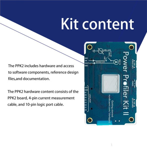 1PCS Binding NRF-PPK2 Power Profiler Kit II Embedded Solution Power Analysis Tool 1