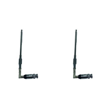 2X FM Telescopic Antenna, Radio Replacement Antenna BNC Antenna 76-108MHz Connector for TV AM FM Radio Stereo Receiver