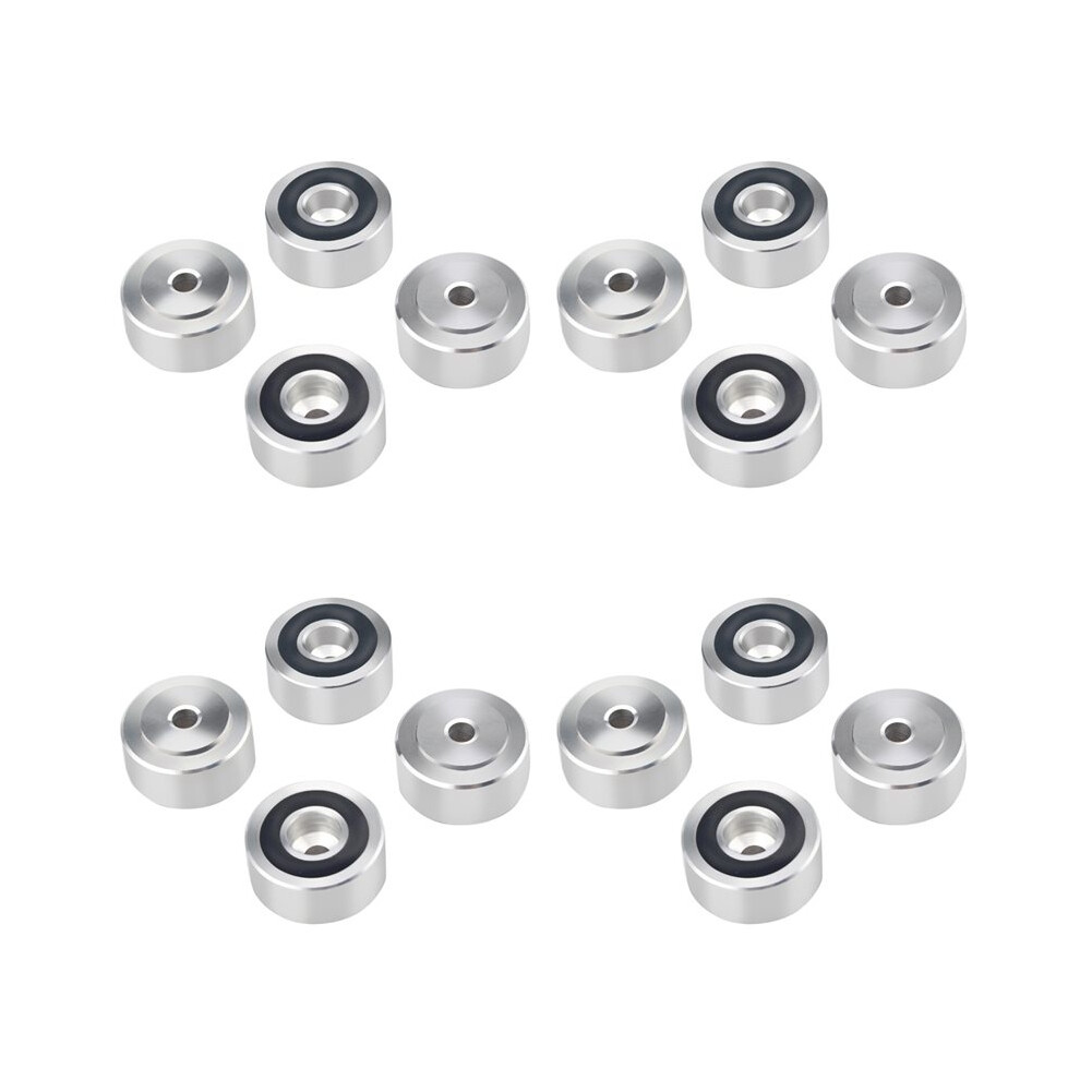 16 Pcs Speaker Stand Feet Fixing Feet Pad Shock Base Feet Stand Cover Foot Nail 4711367624995