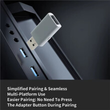 Goku 2 Wireless Controller Adapter Receiver Dongle for Windows 1/2 PS4 Android Series S/X One Platform