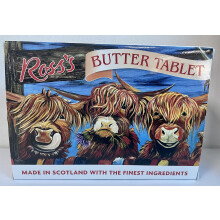 Ross's Highland Cow Butter Tablet Gift Box 150g
