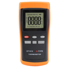 Industrielles Hochtemperatur-Thermometer, Kontaktthermometer, Thermoelement-Sonde Typ K, Thermometer DT1312