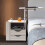 Bedside Table Adjustable Swivel Table Rotating Laptop Desk 4