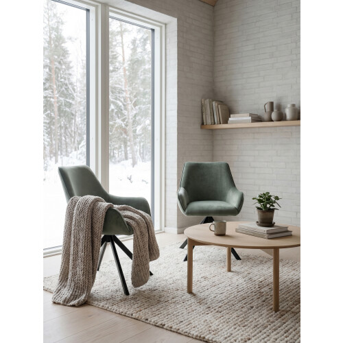 (Light Grey, Set of 2) GOEURVANT Dining Chairs