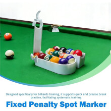 3D Printed Billiards Snooker Training Rack,Precision Pool Triangle for 15Ball Alignment,Practice Tool for Pool Tabl
