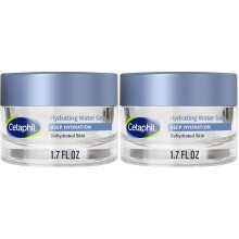 Cetaphil Deep Hydration Skin Restoring Water Gel with Hyaluronic and Polyglutamic Acid, Face Moisturizer, 72 Hour Hydration, 1.7 oz, 2Pack