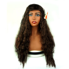 Ocean Romance Cosplay Wig Princess Moana Long Wave Wig Cosplay Costume Wig Headgear Halloween Party Headwear Props