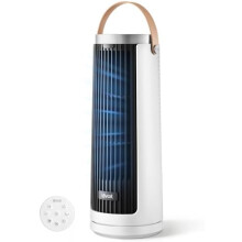 LEVOIT Tower Fan for Bedroom, 20dB Quiet Desk Fan with 23ft/s, Portable & Easy to Carry, 3-Angle & 5-Speed Mini Oscillating Fan (USA model)