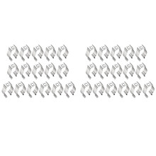 240Pcs T8 LED Light Bulbs U Clips Holder Fluorescent Tube Lamp Bracket