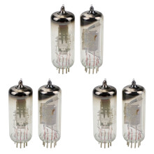 6E2 Amplifier Valve Electronic Indicator Tube Replace EM84 for Enhance Amplified Speaker Tone Quality Vacuum Tube 6Pcs