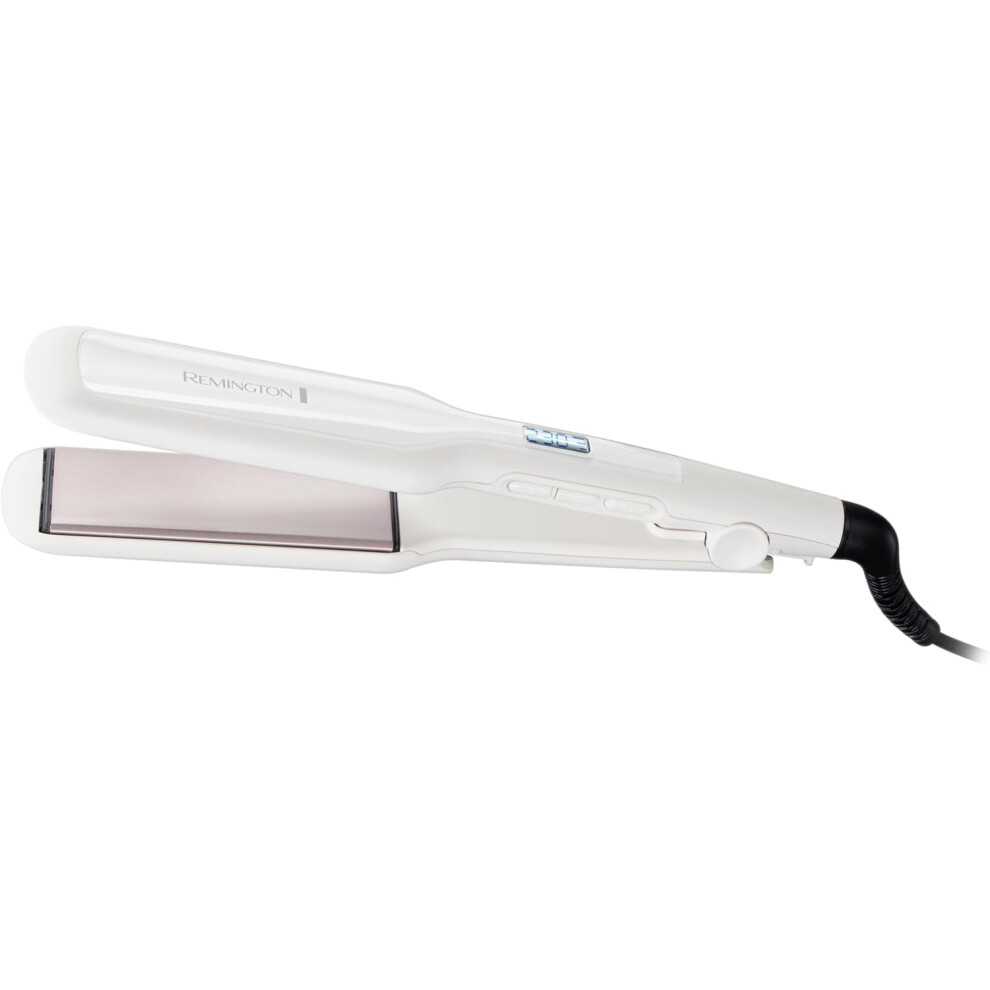 Remington Hair Straightener Pro Ceramic (Extra Wide Plates, 45Mm Floating Plates For Thick, Frizzy, Curly And Very Long Hair