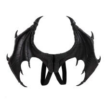 (black) Halloween Mardigras Carnival Children's Costume Devil Cosplay Dragon Wings