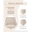 (Beige, Set of 2) GOEURVANT Dining Chairs 12