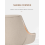 (Beige, Set of 2) GOEURVANT Dining Chairs 13