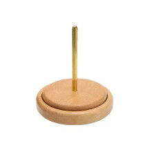 (Pattern3) Wooden Yarn Holder Spinning Knitting Tools Beginner Crochet Accessories Stand Sewing Thread Spool Wool Ball Winder Stand Tool
