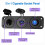 2X PD3.0 & QC3.0 USB Car Charger/Cigarette Lighter Panel 12V/24V 200W Lighter Socket with  for Car, Boat, RV 4