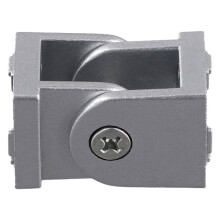 2X 3030 Series Aluminum Extrusion Profile Die-Cast Zinc Alloy Flexible Pivot Joint Connector for Aluminum Profile
