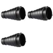 3X Konischer Schnupfen mit Wabengitter 15-Teiliges Farbe Filter Kit für Bowens Mount Studio Strobe Monolight Photography Flash
