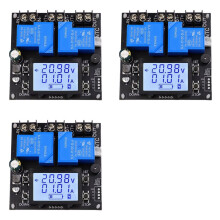 3X XY-BT13L 30A Batterijlaadregelmodule Laad- en Ontlaadbeveiliging Bidirectionele Stroomdetectiebeveiliging