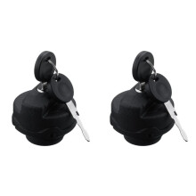 2X Black Fuel Petrol Cap Locking Tank Fuel Tank Cap for Zafira Astra Vectra Corsa