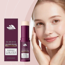 (3pcs) Calcium Volume Multi Balm, Wrinkle Core Stick, Collagen Moisturing Stick, Anti-aging, Hydrating, Firming Skin, Suitable for Eyes, Neck, Face
