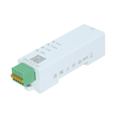 2X Convertitore da Porta Seriale RS485 A WiFi su Guida DIN, Server IoT USR-DR164, Supporto Modbus MQTT 2
