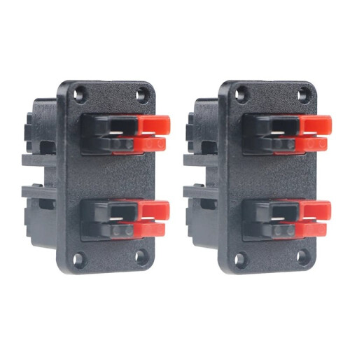 4pcs 45A 600V Power Plug Cable Connectors for Anderson Plug Connector Fixed Mounting Bracket Panel Power Plug Connector 1