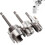 6 Pcs Integrated Internal & External Pipe Threading Tool Dual-Function for 1/2 Inch & 3/4 Inch& 1 Inch PVC 3