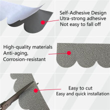 Roofing Shingles Roof for Bird House Roofing Self-Adhesive 84 Pieces Roof Shingles for Nesting Box