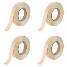 4X Birch Banding, 3/4 Inch X 50 Ft Wood Veneer Roll Pre-Glued, Flexible Band for DIY & Professional Projects