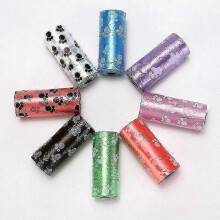 100 Dog Waste Bags, Poop Scooper Bags, Random Color Pet Poo Bags