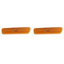 2X Linke Seite für  RX300 1999-2003 IS300 2001-05 Heck Stoßstange Reflektor Gelbe LED Seiten Signal Markierungs Leuchte 8174048010