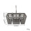 3X Universal Dishwasher Cutlery Basket Replacement, with Removable Handle, for  and 1