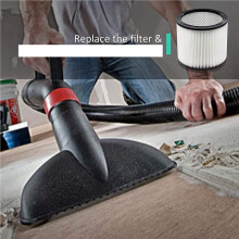4X Ersättningsfilter för -Filter 90304 90333 90350 Passar de Flesta Shop-Vac Våt-/Torrdammsugare 5 Gallon och över
