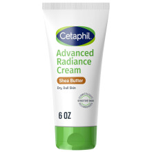 Cetaphil Advanced Radiance Cream with Shea Butter, 6 oz, For Dry, More Radiant Skin, 48 Hour Hydration, All Skin Tones & Types, Hypoallergenic