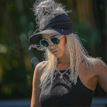 Sun Hats Unisex Summer Hat Outdoor Uv Protection Brim Cap Beach Visor Empty Top Caps Foldable$women-ksize