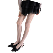 Patterned Tights Fishnet Stockings Heart Pantyhose-Light p os