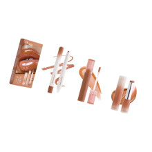 Ensemble de maquillage pour les lèvres polyvalent, brillant à-02