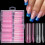 Aucun formulaire papier requis Extensions d'ongles en-Rose 8