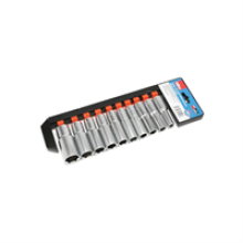 Hilka Tools 1/2 Inch Drive Deep Sockets Metric 10 Piece