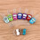 APWIKOGER 10pcs 5 Digital LED Finger Counter  with Islamic Tasbih Bead 4
