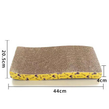 (S) Cat Toys Pet Cat Scratching Board Corrugated Cardboard Pad Grinding Nails Interactive Protecting Furniture Cats Scratcher Toy