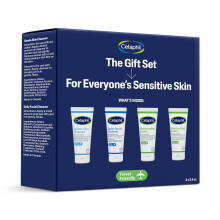 CETAPHIL Skincare Gift Set & Travel Companion for Sensitive Skin | Gentle Skin Cleanser, Daily Facial Cleanser, 2 x Moisturizing Lotion