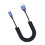 Das elastische USB-Ladekabel vom Typ C unterstützt eine-Blau 1