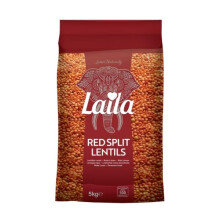 LAILA Red Split Lentils, 5Kg
