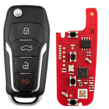 Telecomando per Auto A 4 Chiavi per Xhorse XKFO21EN, Strumento per Programmatore per di Seconda Generazione VVDI2, Chiave Intelligente Universale