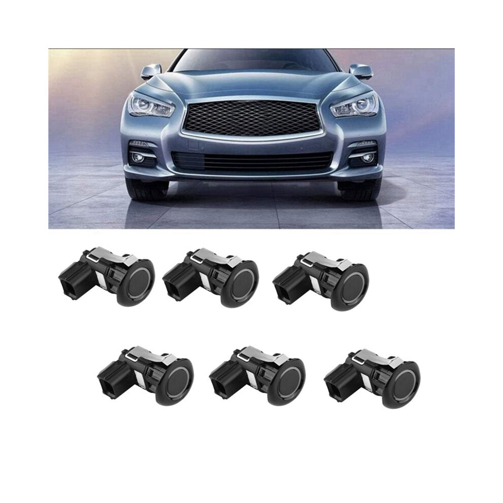 6Pcs Car Parking Sensor Reversing 25994-Cm13e 25994-Cm10d For Fx37 Fx50 G37 Qx56 Ex35 G25 08-17 4711106245528